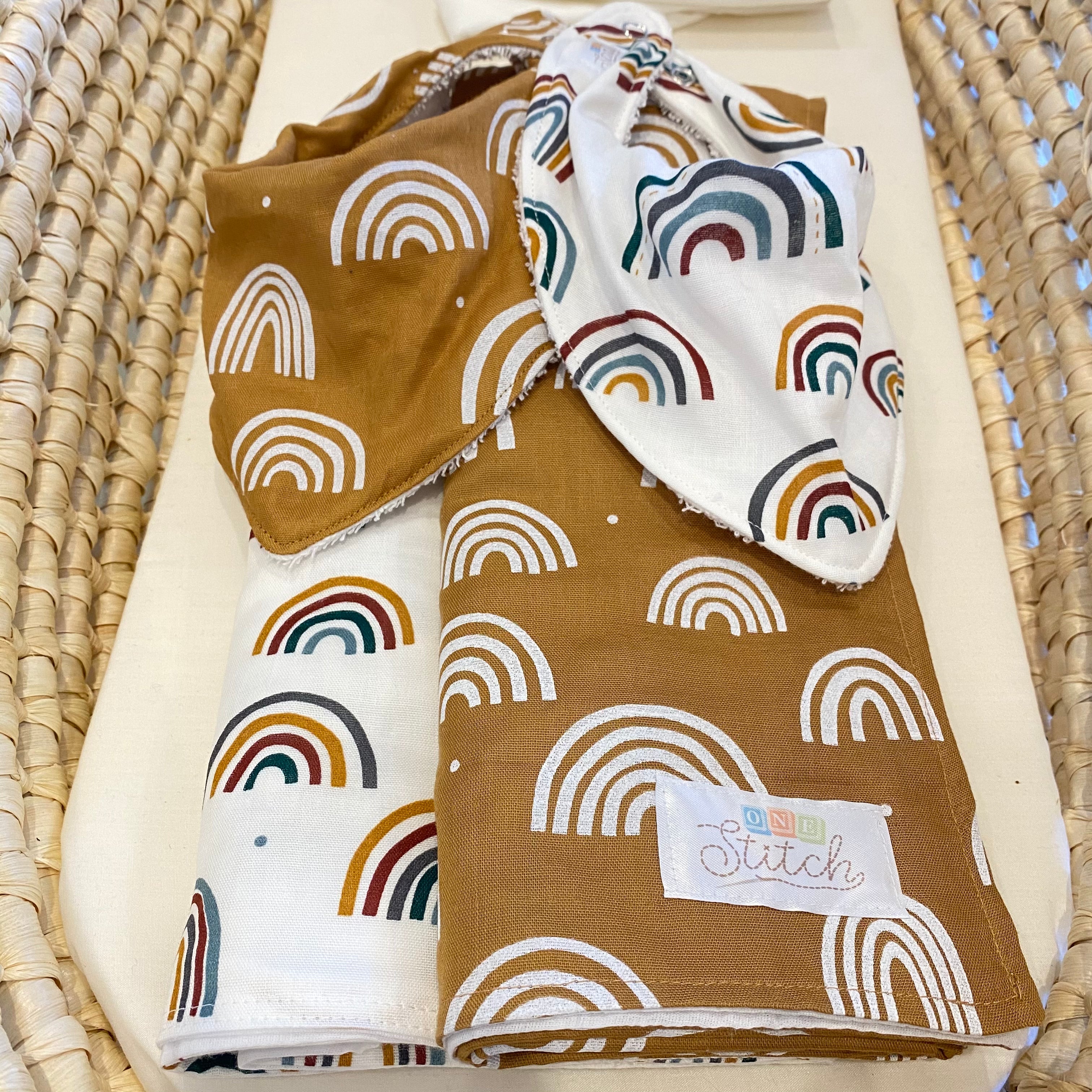 Double Cloth bib - Arches